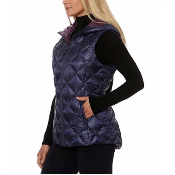 GERRY REVERSIBLE QUILTED PUFFY VEST NWOT SMALL - Picture 13 of 14